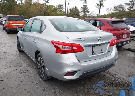 2019 Nissan Sentra Sv from USA, damaged, VIN 3N1AB7AP6KY215574